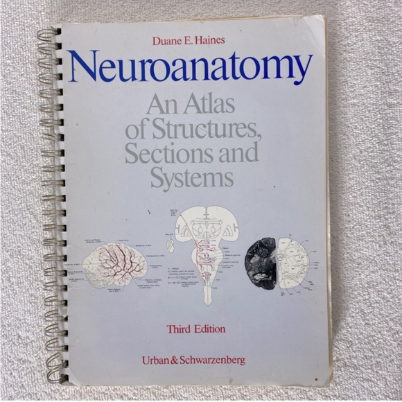 Vintage Neuroanatomy An Atlas Of Structures Sections And Systems Third Edition - Picture 1 of 9